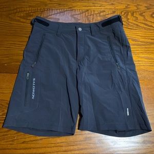 Salomon quick dry shorts - black - size 34